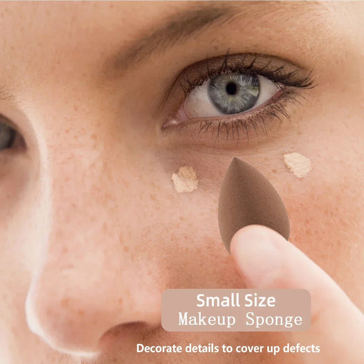 Zestaw do makijażu LumaBlush pędzelki + gąbeczki